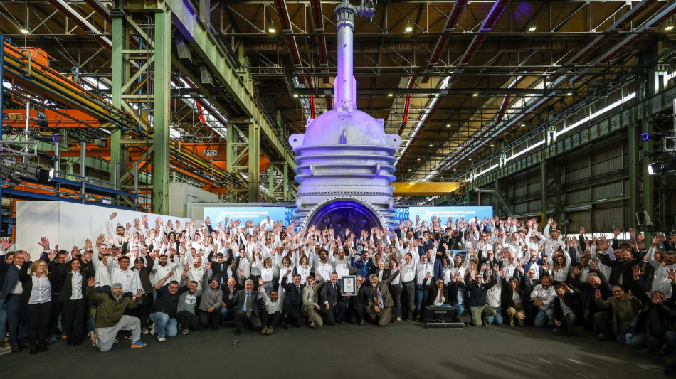 La Orion Valves nel Guinness primati, prodotta la pi&ugrave; grande valvola petrolifera del mondo