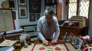 En Inde, l'impression &agrave; la planche, "le grand tr&eacute;sor" d'une cr&eacute;atrice de textiles 