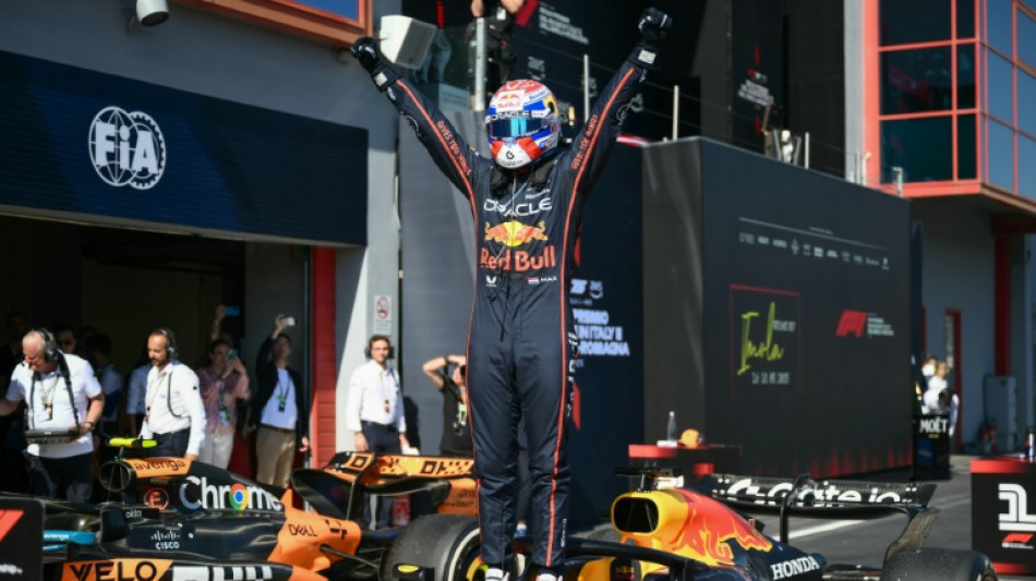 Verstappen 'incredibly proud' after Imola masterclass