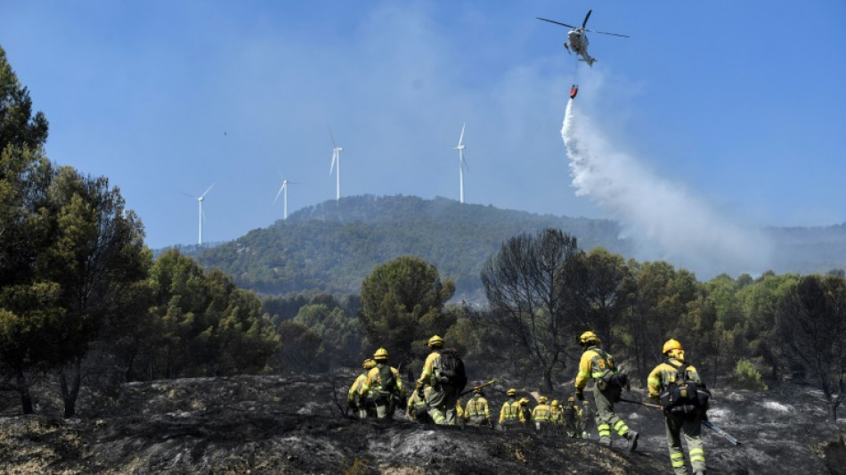 M&aacute;s de 100 incendios forestales provocados arden en el norte de Espa&ntilde;a