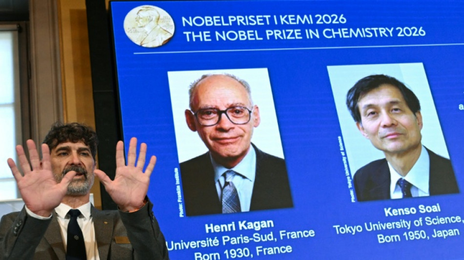 El Nobel de Qu&iacute;mica premia un descubrimiento clave para fabricar f&aacute;rmacos