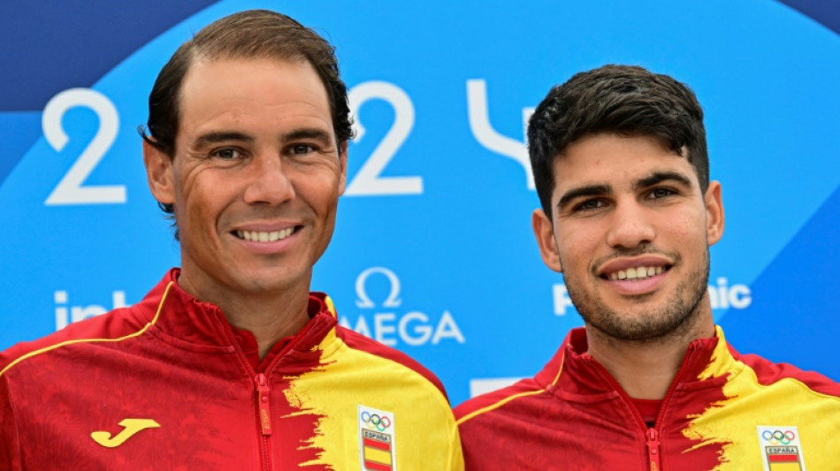 Nadal y Alcaraz, cautos y con "m&aacute;xima ilusi&oacute;n" ante su debut en dobles en Par&iacute;s