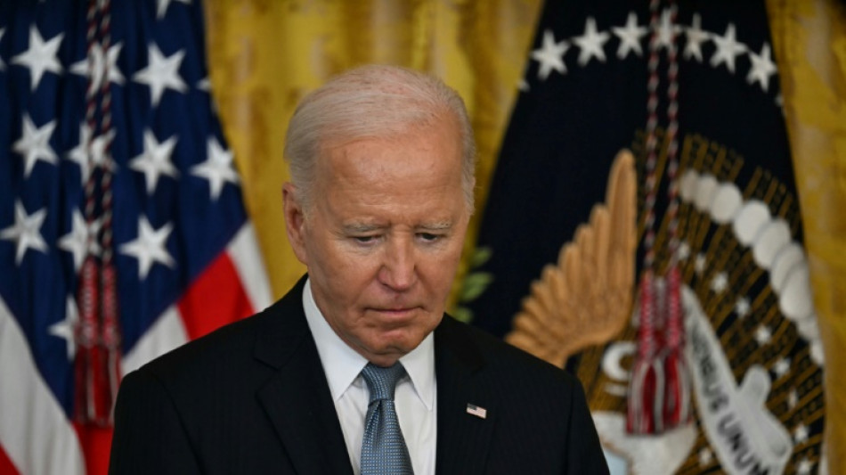 "Dans l'int&eacute;r&ecirc;t de mon parti et de la nation": la lettre de retrait de Joe Biden