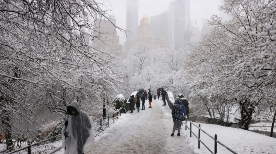 New York et le nord-est am&eacute;ricain paralys&eacute;s par une temp&ecirc;te de neige