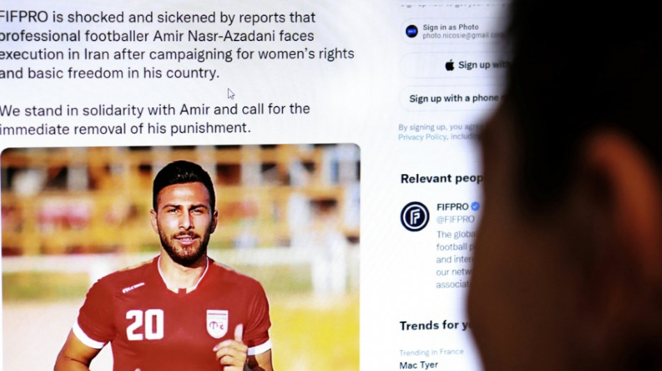Iranischem Fu&szlig;baller Nasr-Azadani droht Hinrichtung