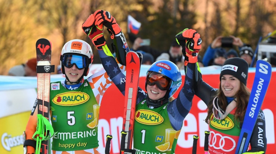 Ski alpin: Mikaela Shiffrin gagne le g&eacute;ant de Semmering, sa 78e victoire en Coupe du monde
