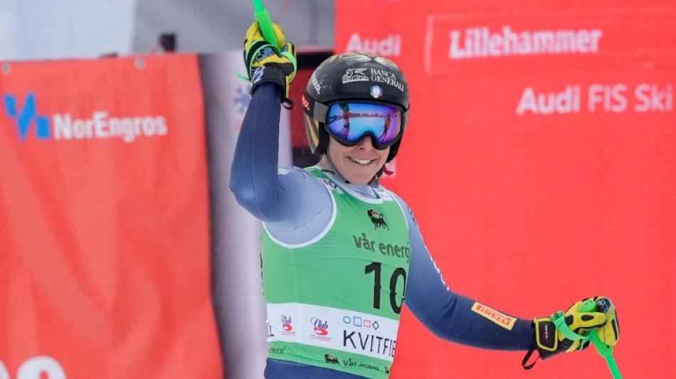 Ski alpin: Brignone surgit du brouillard &agrave; Kvitfjell, Gut-Behrami engrange