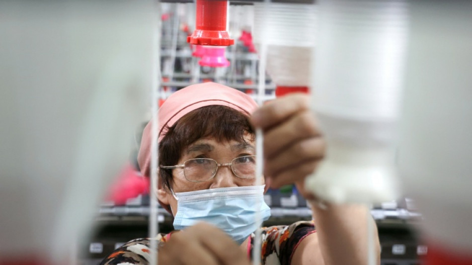 La actividad industrial de China cae en noviembre por octavo mes