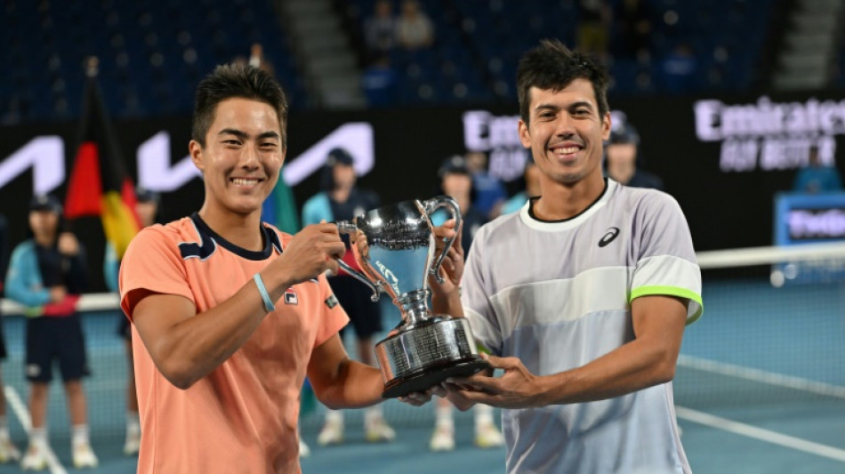Home wildcards win Australian Open men's doubles title
