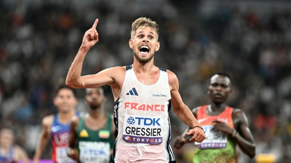 Athlétisme: Jimmy Gressier dans l'histoire de l'athlé français