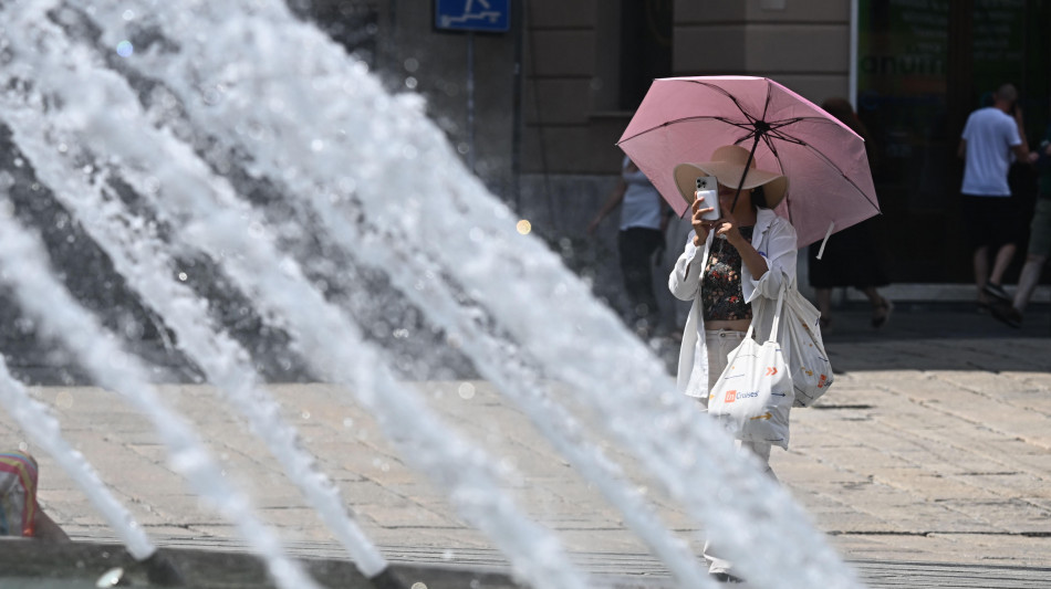 Sabato salgono a 19 le citt&agrave; col bollino rosso per il caldo