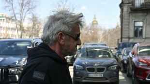 L'acteur am&eacute;ricain Sean Penn, laur&eacute;at d'un Oscar est &agrave; Kiev