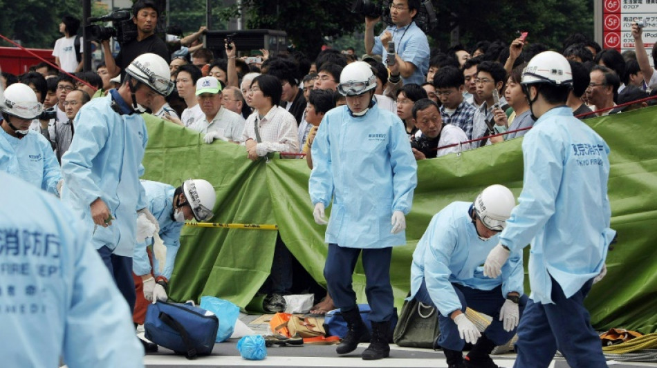 Jap&oacute;n ejecuta a un hombre condenado por apu&ntilde;alar a 7 personas  en 2008 