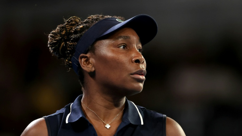 Open d'Australie: Venus Williams arrache un set mais perd au premier tour