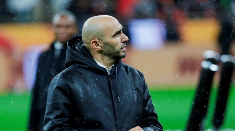 Morocco coach Regragui laments 'shameful' scenes in AFCON final defeat