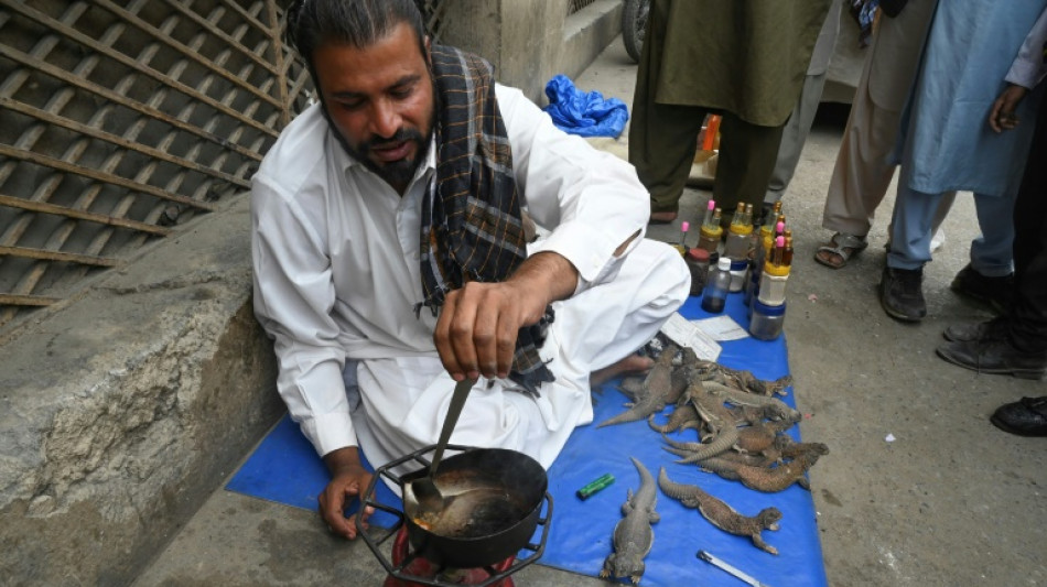 Au Pakistan, des hommes misent sur un &eacute;lixir &agrave; base de gras de l&eacute;zard pour doper leur libido