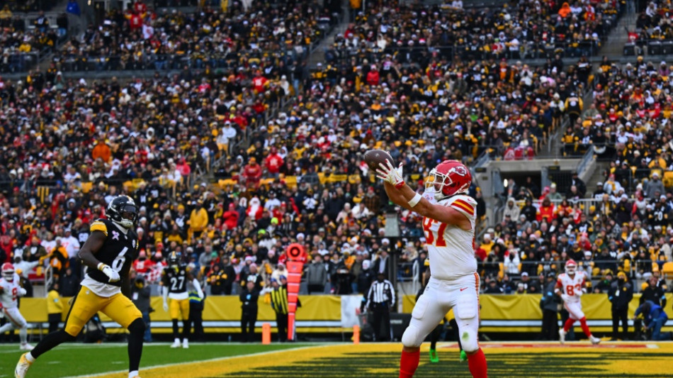 Chiefs holen Platz eins der AFC - Rekord f&uuml;r Kelce