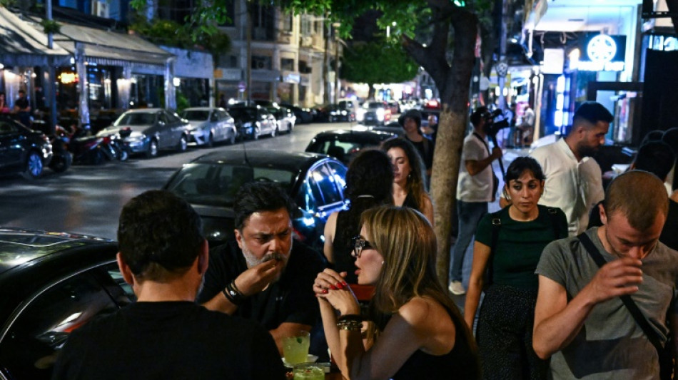 A Beyrouth, l'ambiance est &agrave; la f&ecirc;te malgr&eacute; les menaces d'Isra&euml;l
