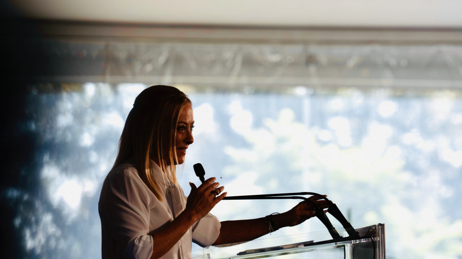 Meloni, su Kiev Europa non ambigua ma urge unità Occidente