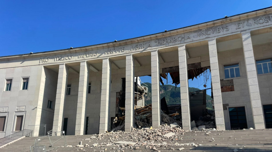 Tribunale di Bolzano crollato, verso un decreto per lo svolgimento dei processi
