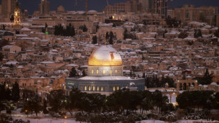 Rare snowfall carpets Jerusalem