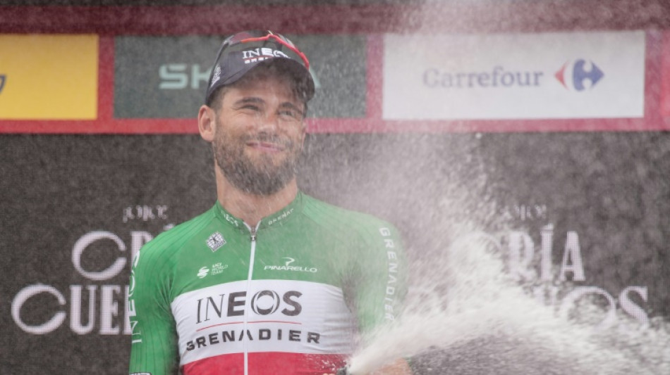 Tour d'Espagne: Ganna vainqueur du contre-la-montre de la 10e &eacute;tape, Kuss reste leader