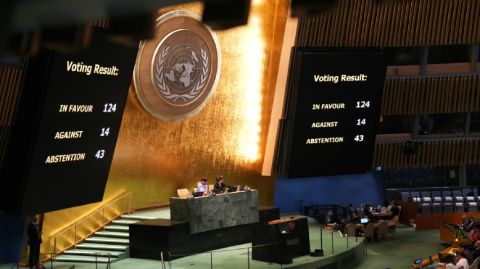 Asamblea General de la ONU pide fin de ocupaci&oacute;n israel&iacute; de los territorios palestinos