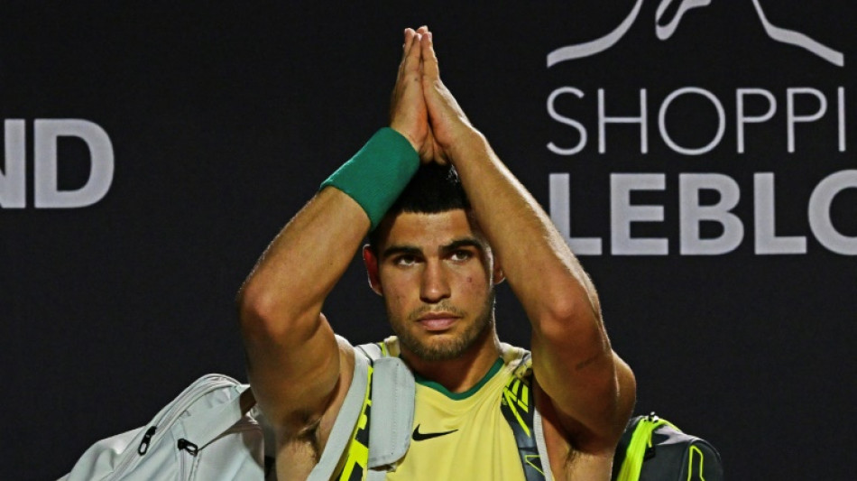 Alcaraz abandonne en raison d'une blessure &agrave; la cheville au premier tour de l'ATP Rio Open