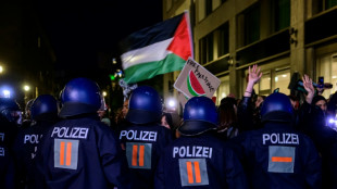Ausschreitungen nach Aufl&ouml;sung pro-pal&auml;stinensischer Demonstration in Hamburg